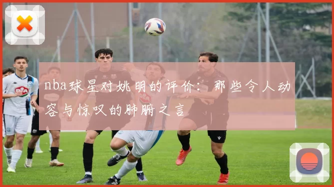 nba球星对姚明的评价:那些令人动容与惊叹的肺腑之言